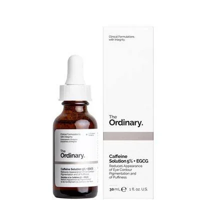 سرم ضد‌پف و تیرگی دور چشم کافئین ۵٪ + ای.جی.سی.جی The Ordinary Caffeine Solution 5% + EGCG