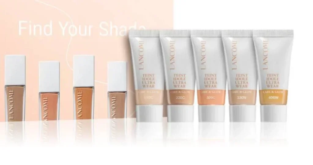 کرم‌پودر تینت ایدول اولترا ور لانکوم Lancôme Teint Idole Ultra Wear Foun